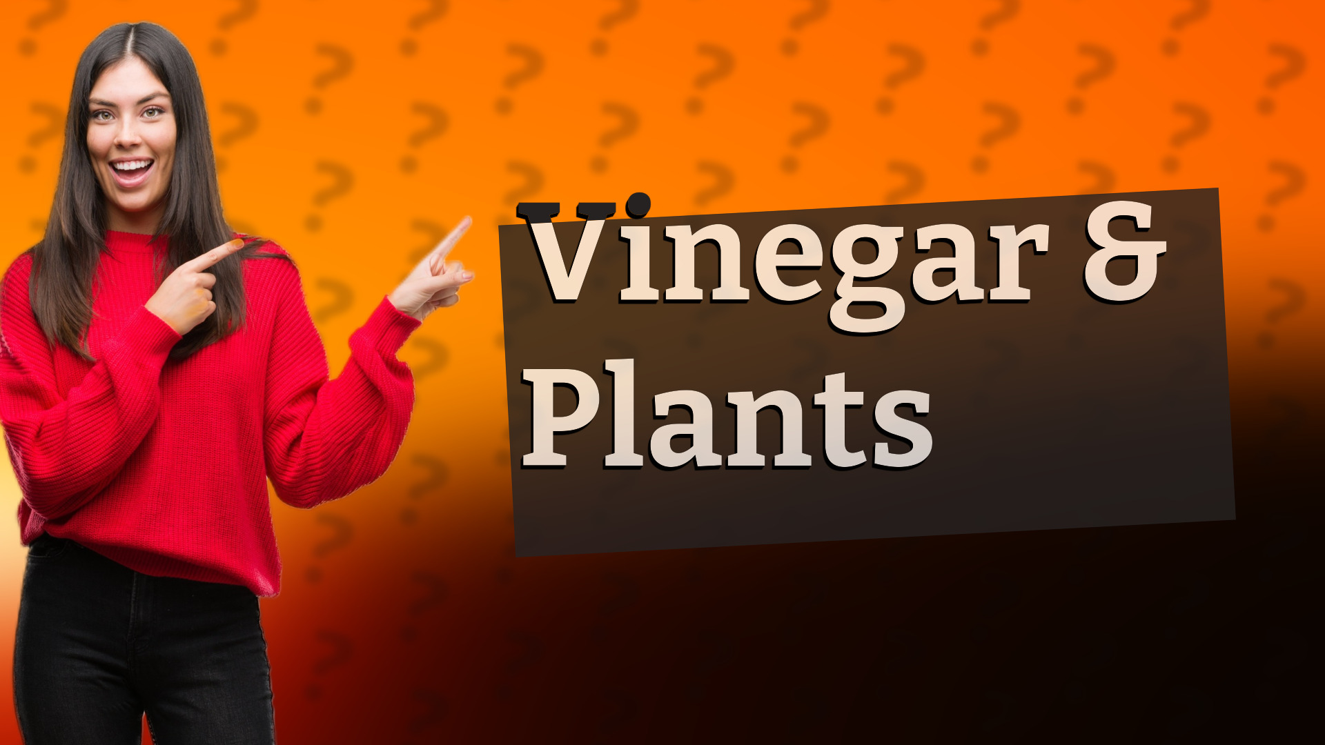 Vinegar & Plants