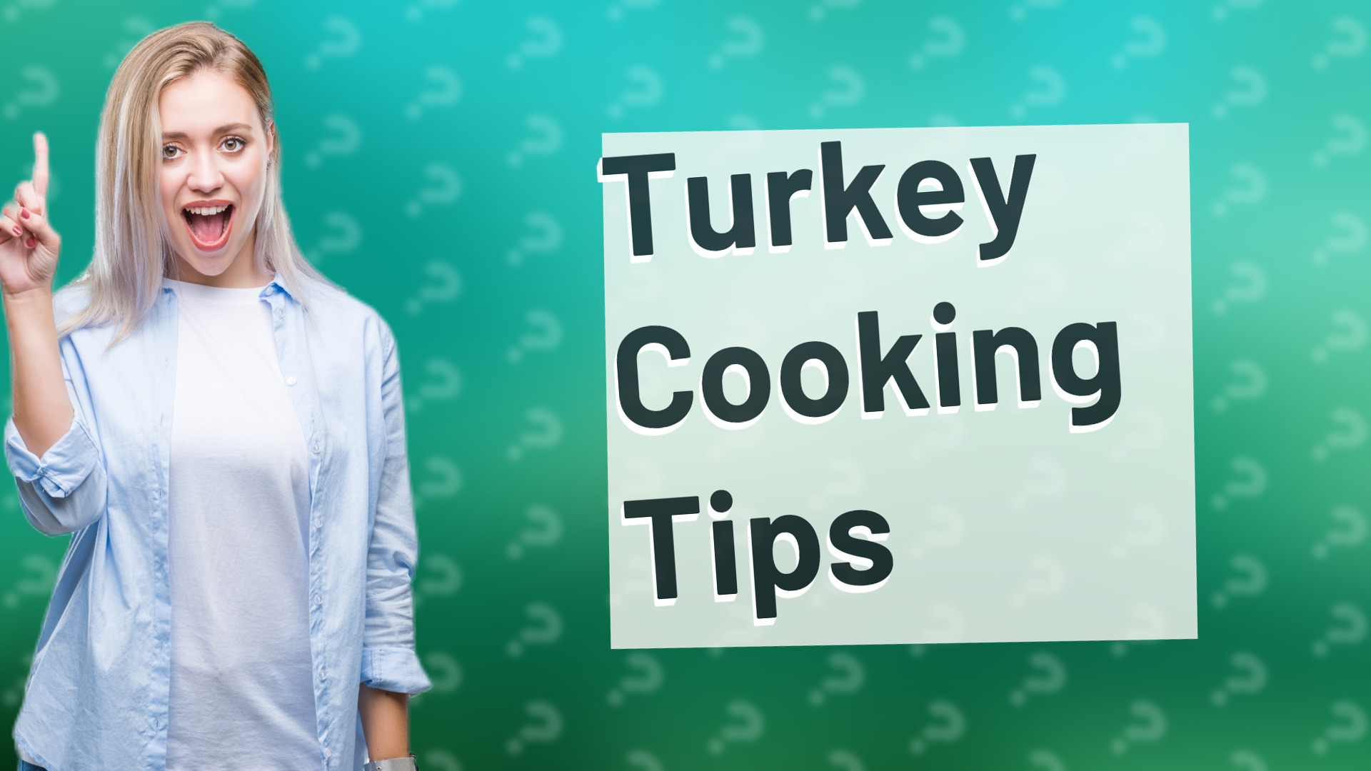 Turkey Cooking Tips