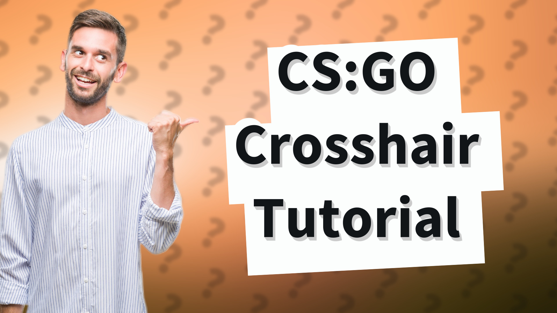 CS:GO Crosshair Tutorial