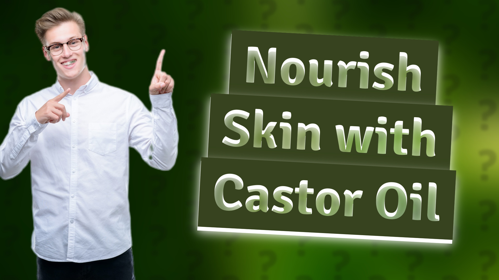 Nourish Skin with Castor Oil