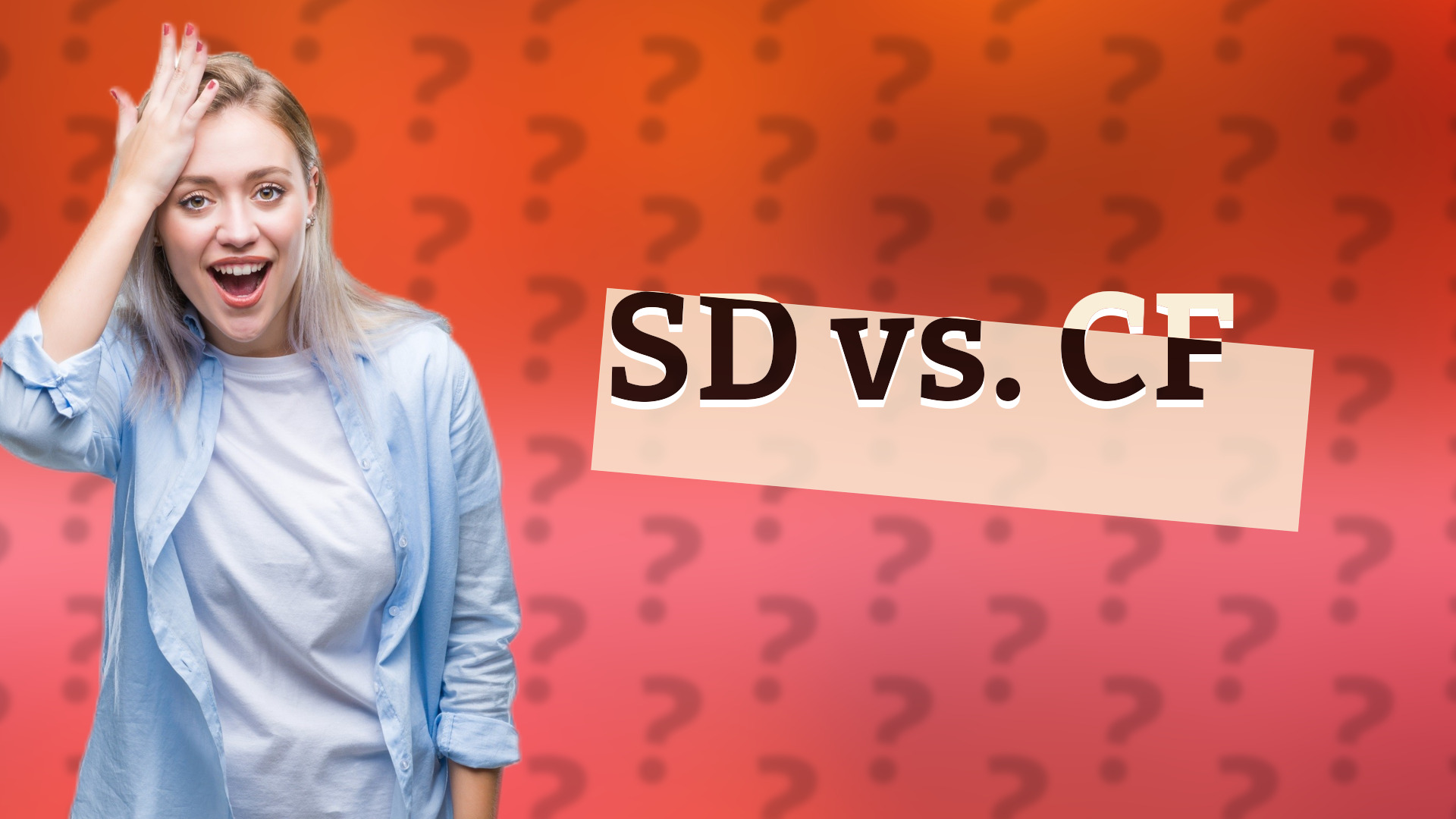 SD vs. CF