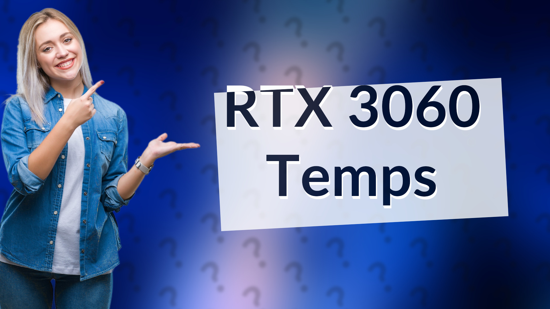 RTX 3060 Temps