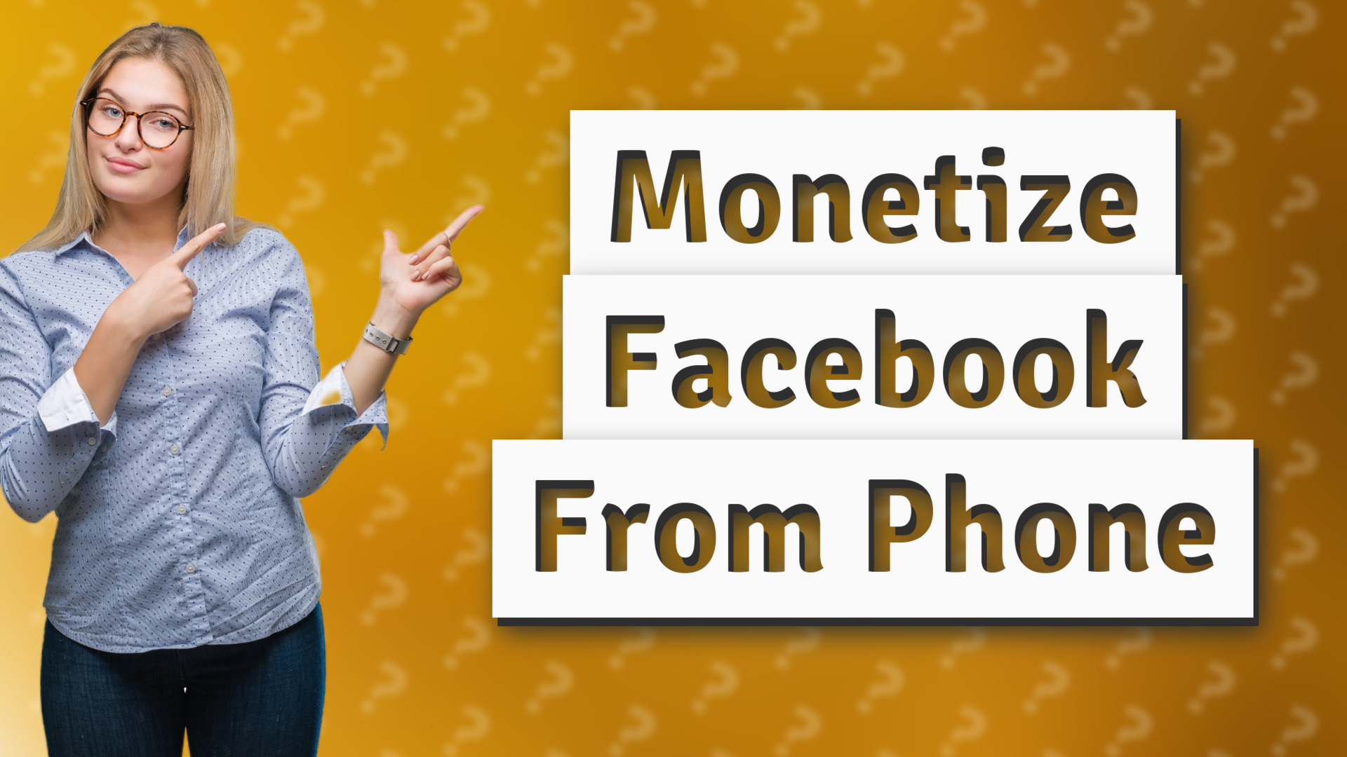 Monetize Facebook From Phone