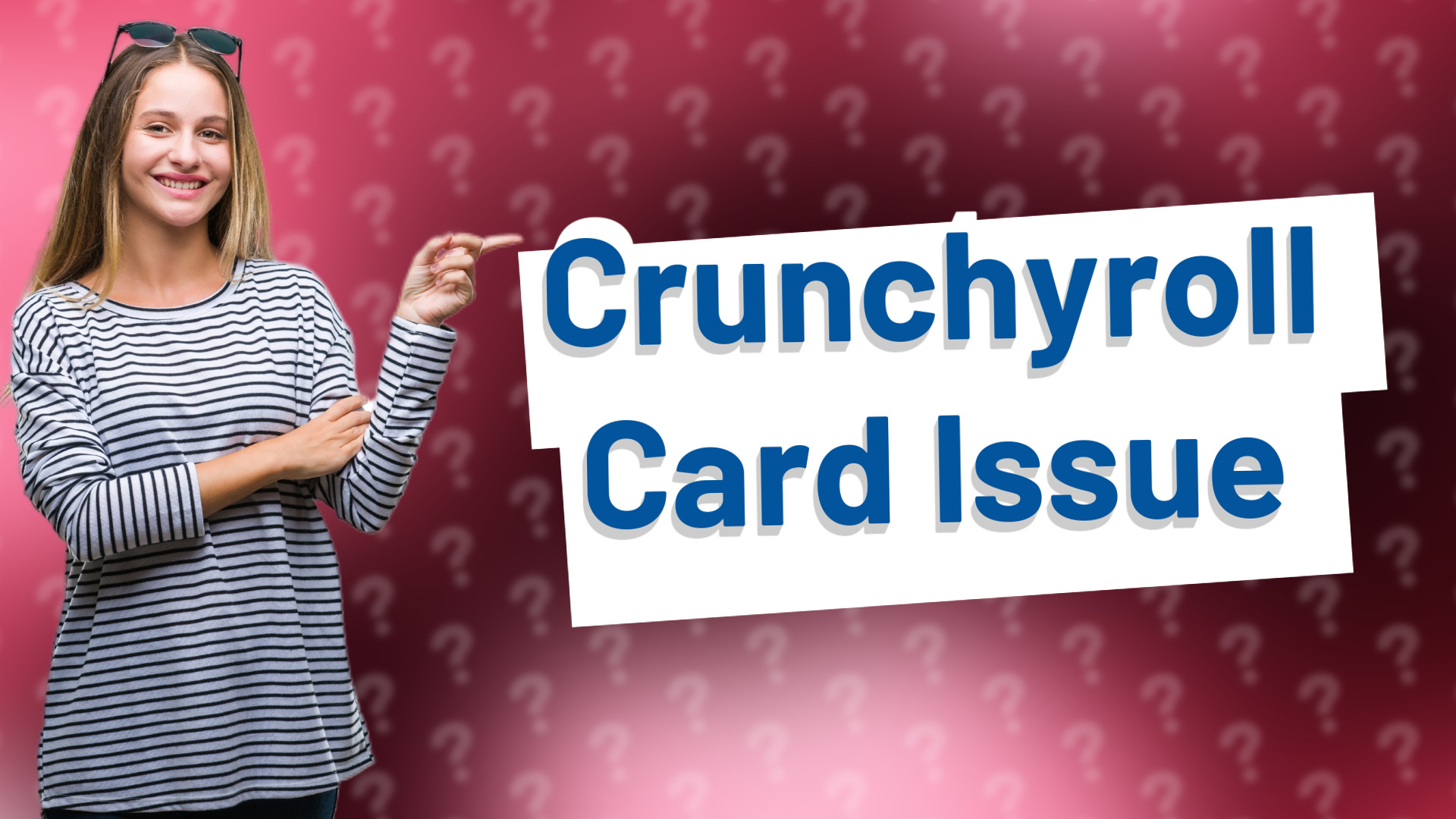 Crunchyroll Card Issue