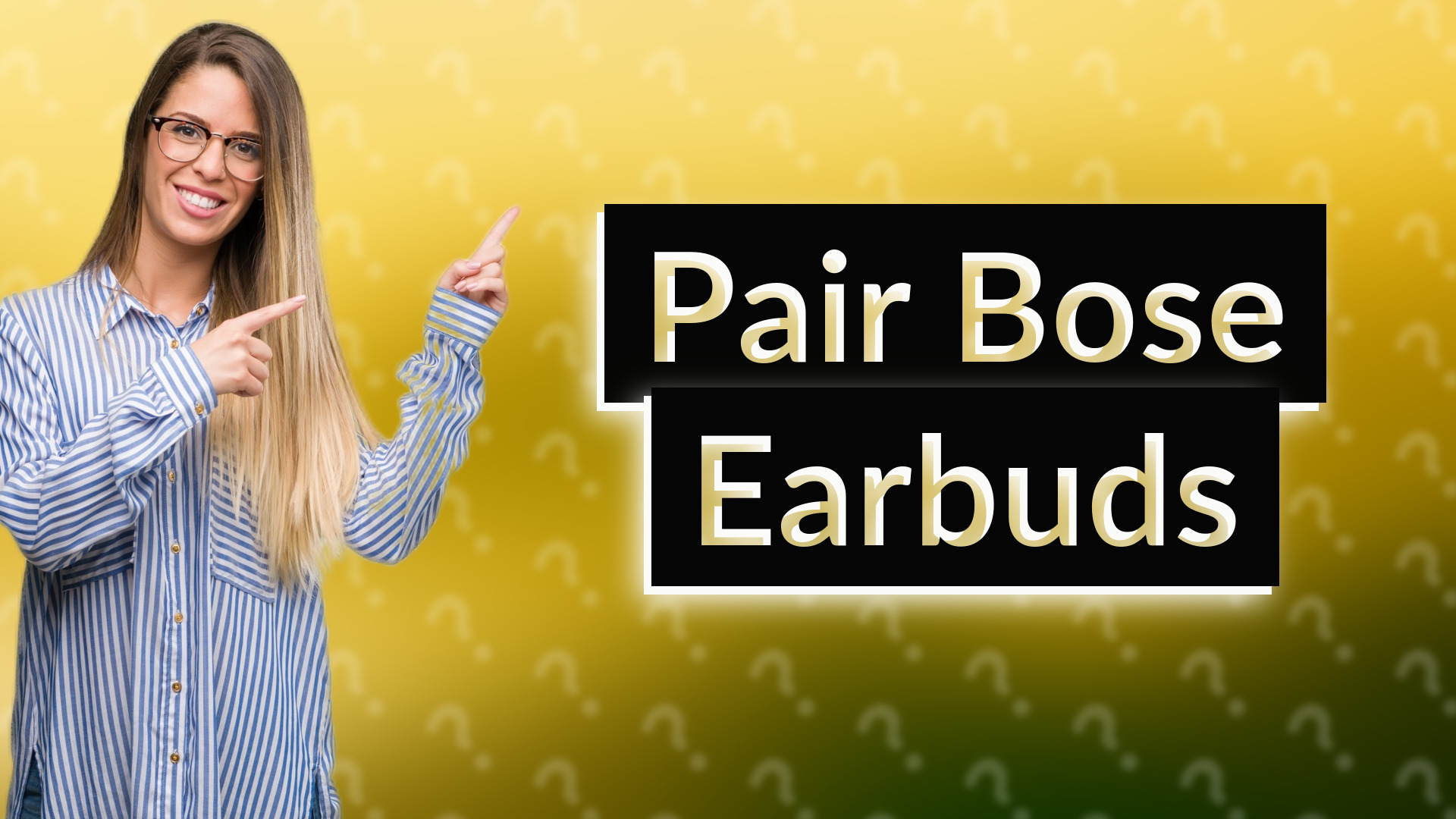Pair Bose Earbuds