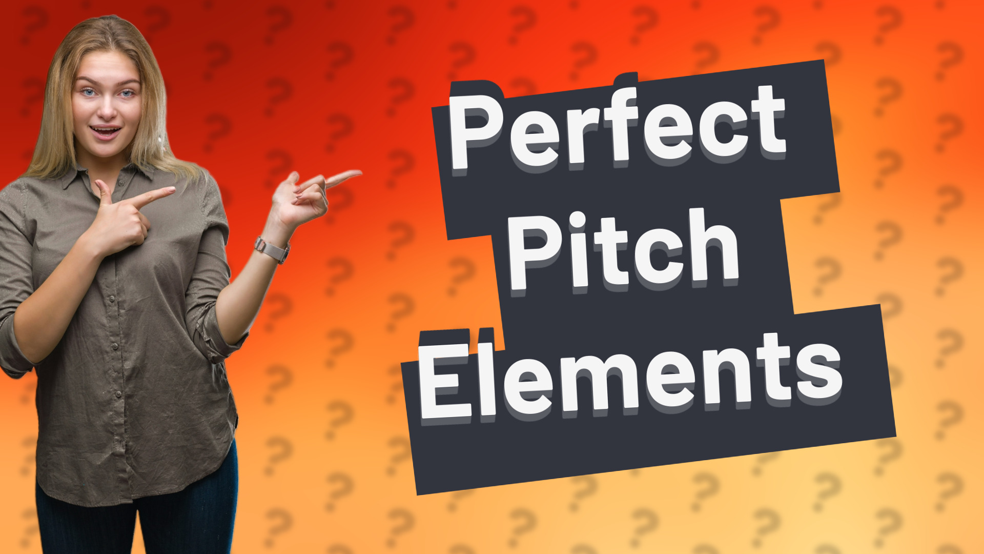 Perfect Pitch Elements