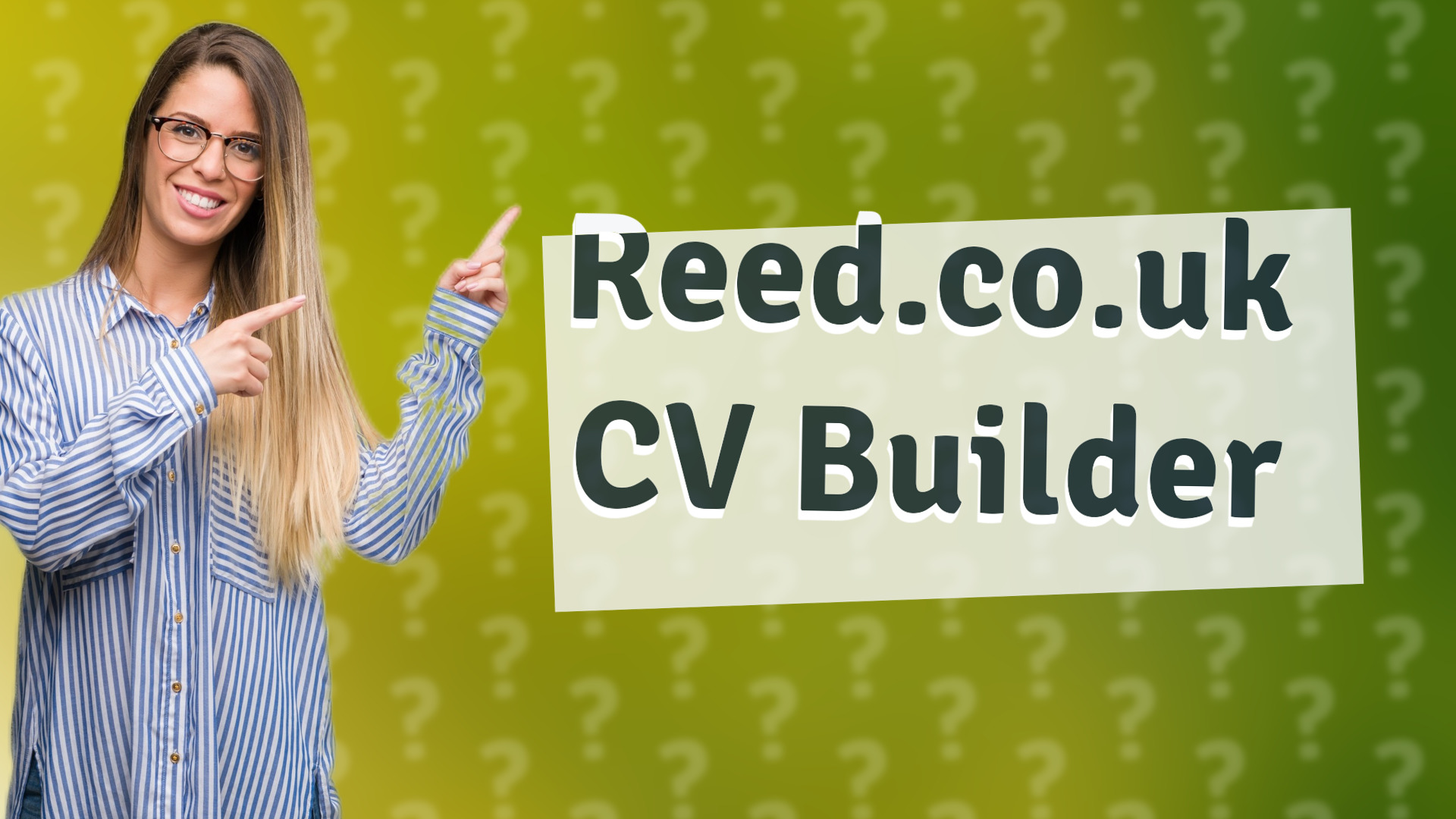 Reed.co.uk CV Builder