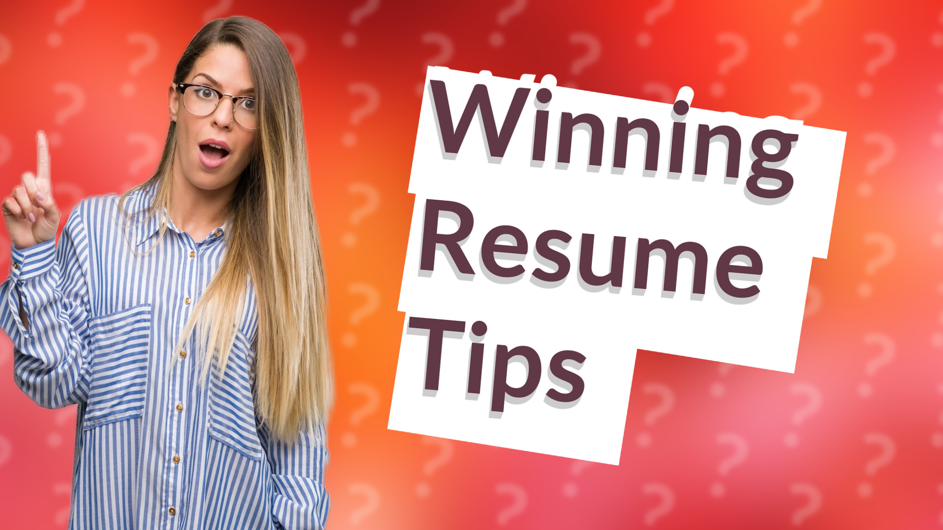 Winning Resume Tips
