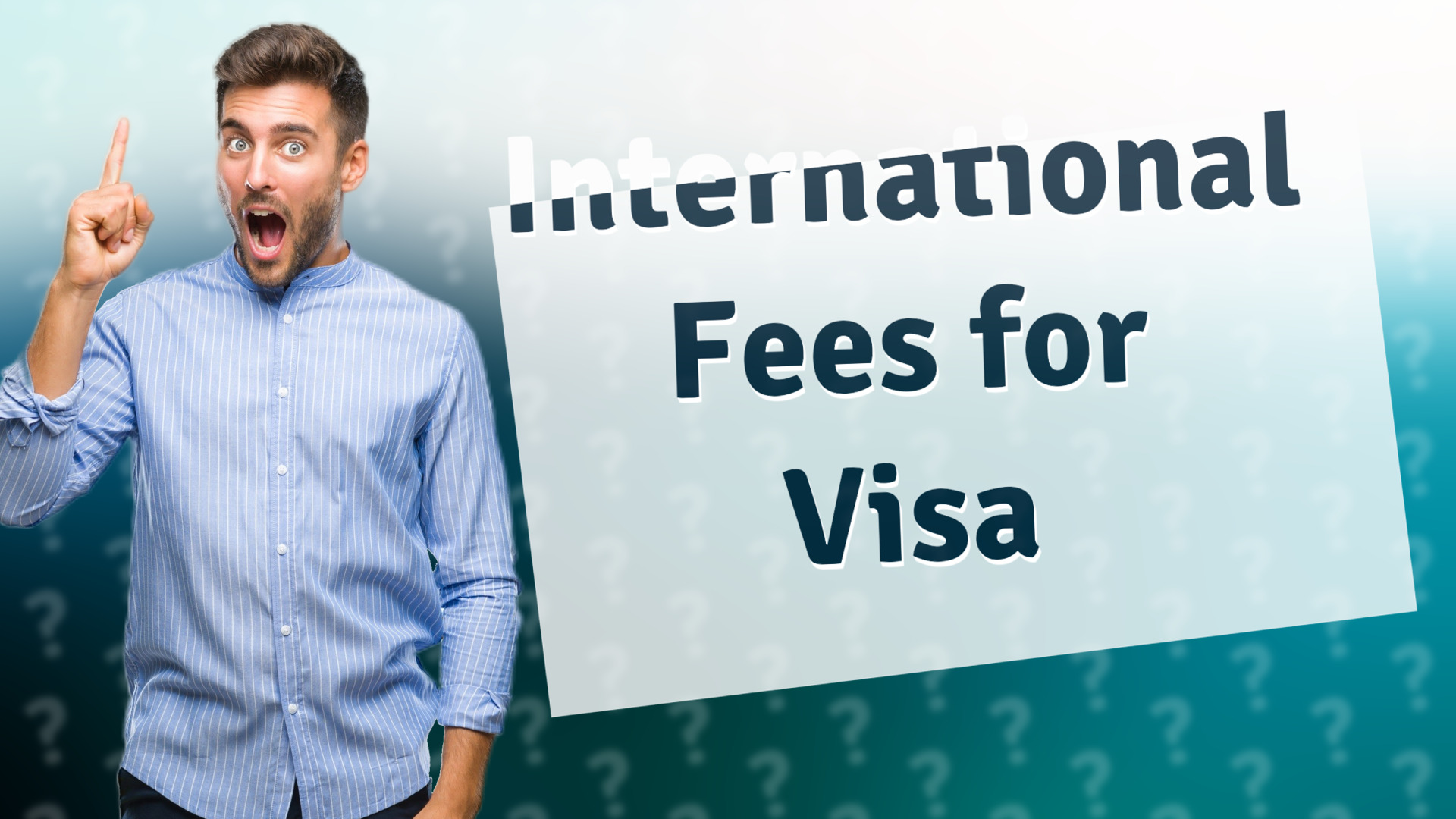 International Fees for Visa