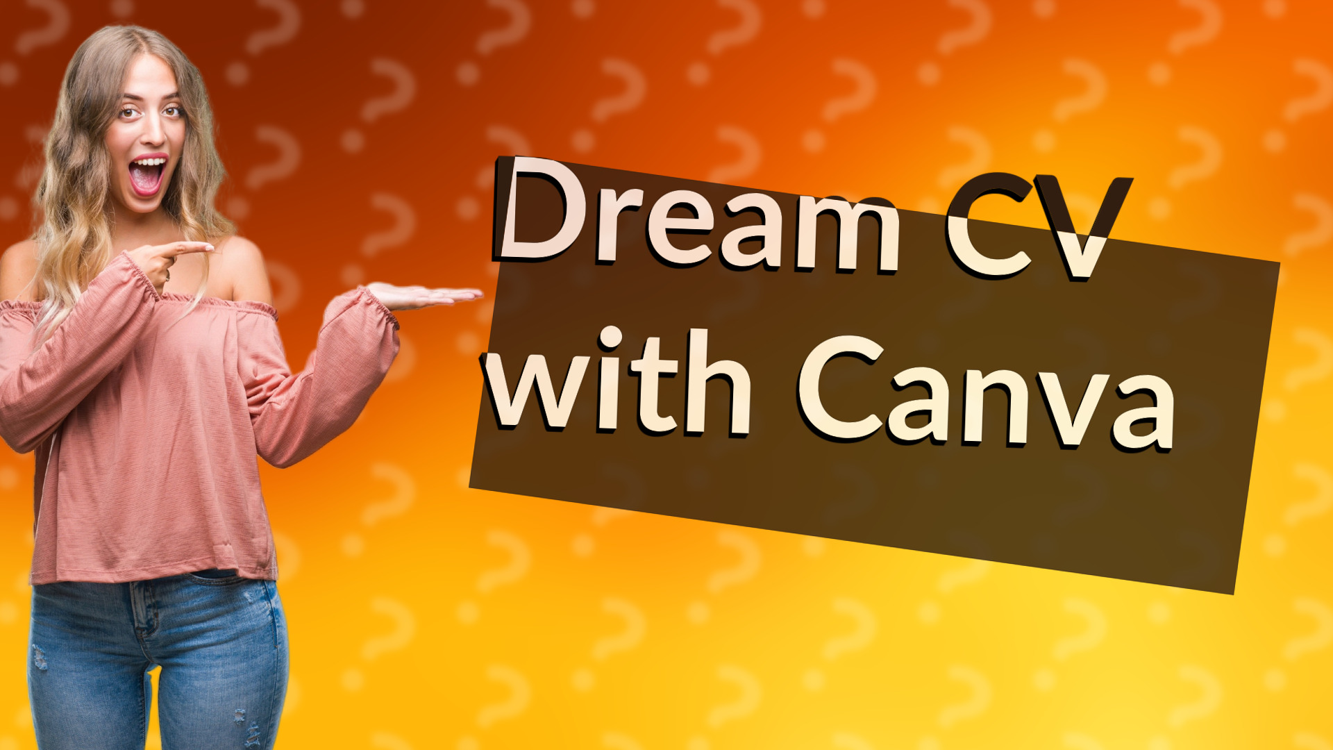 Dream CV with Canva