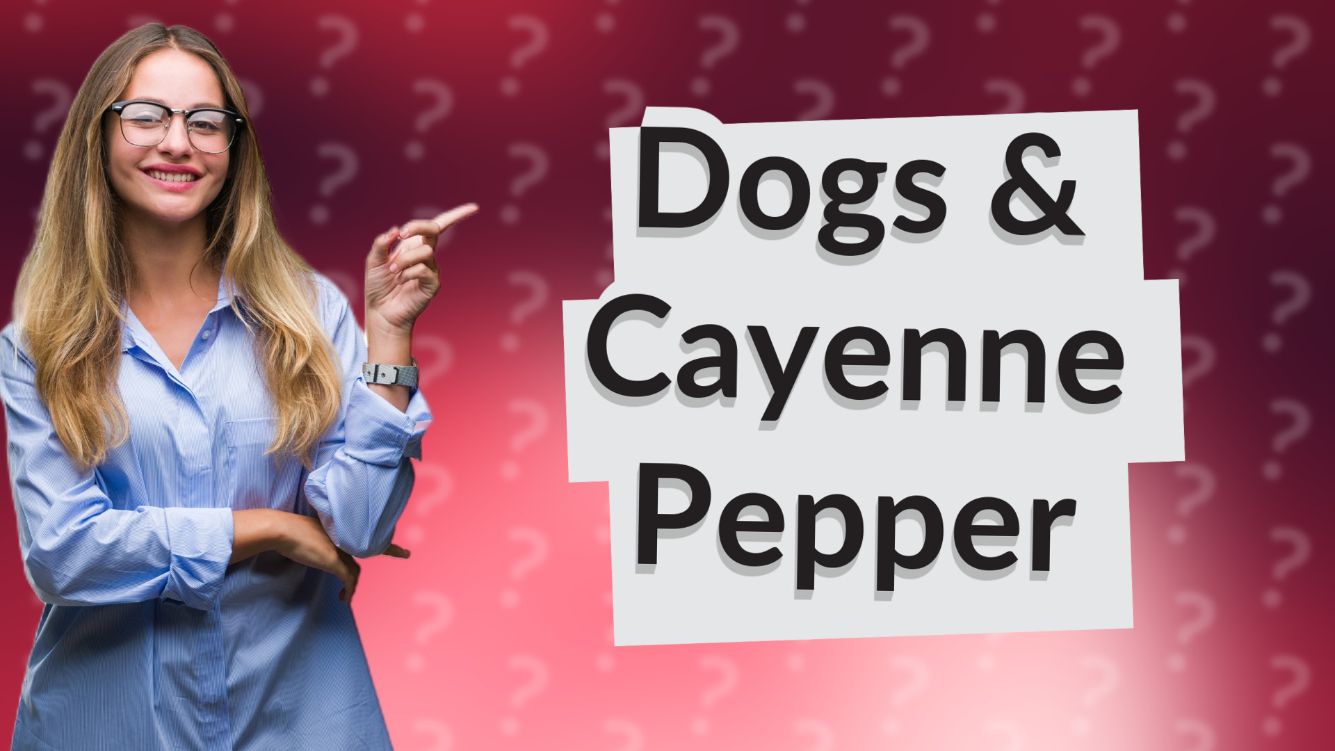Dogs & Cayenne Pepper