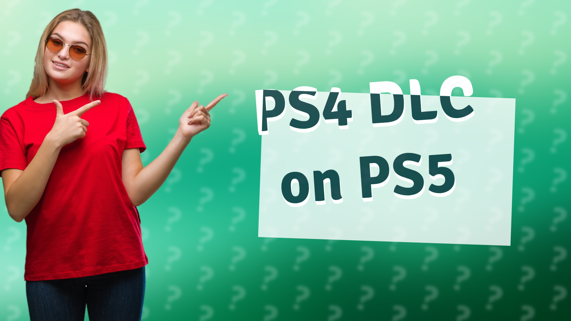 PS4 DLC on PS5