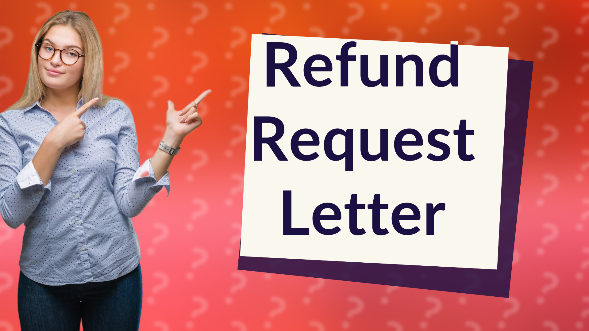 Refund Request Letter