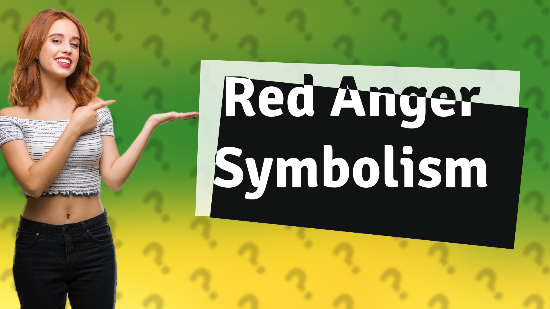 Red Anger Symbolism