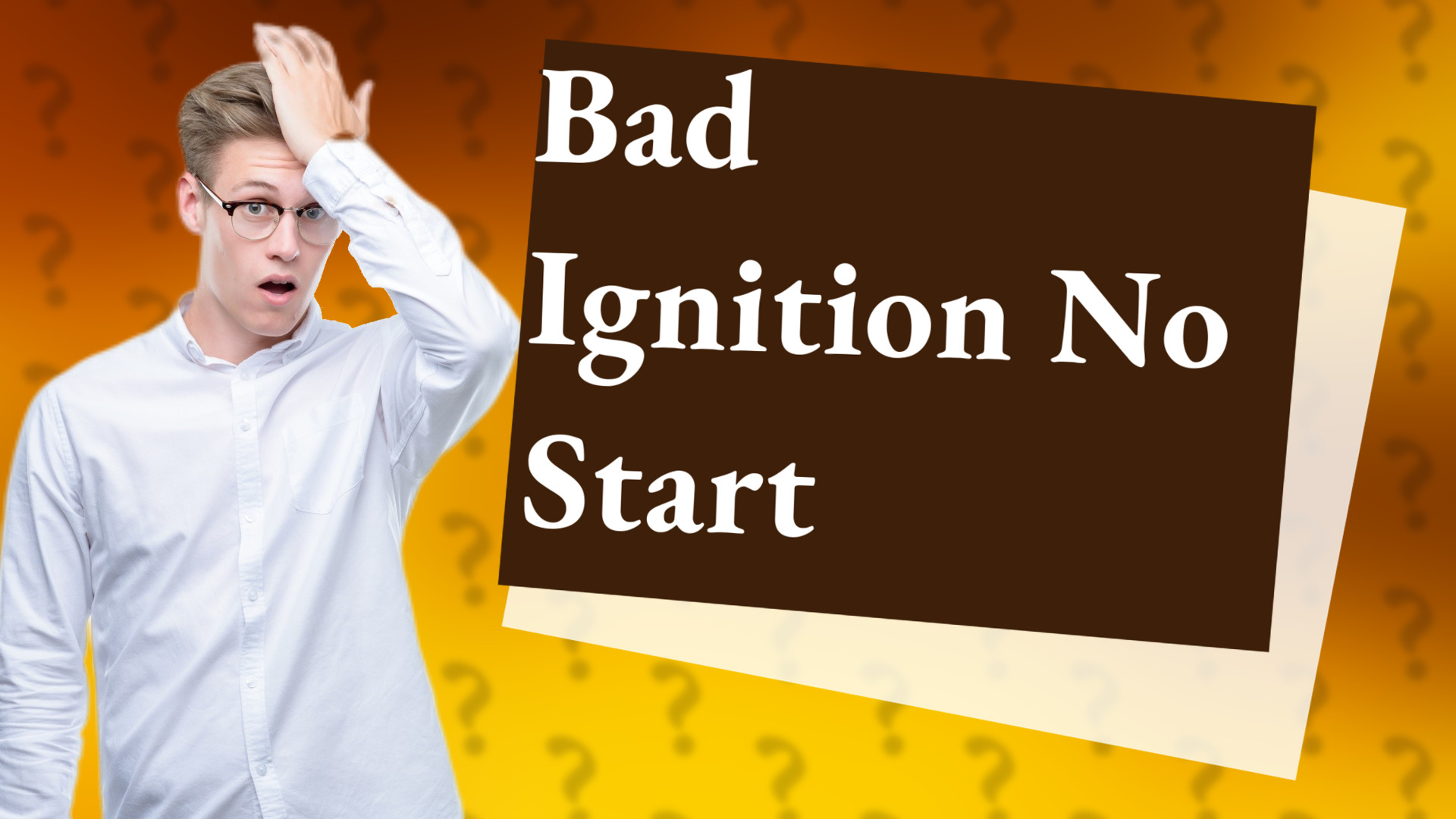 Bad Ignition No Start