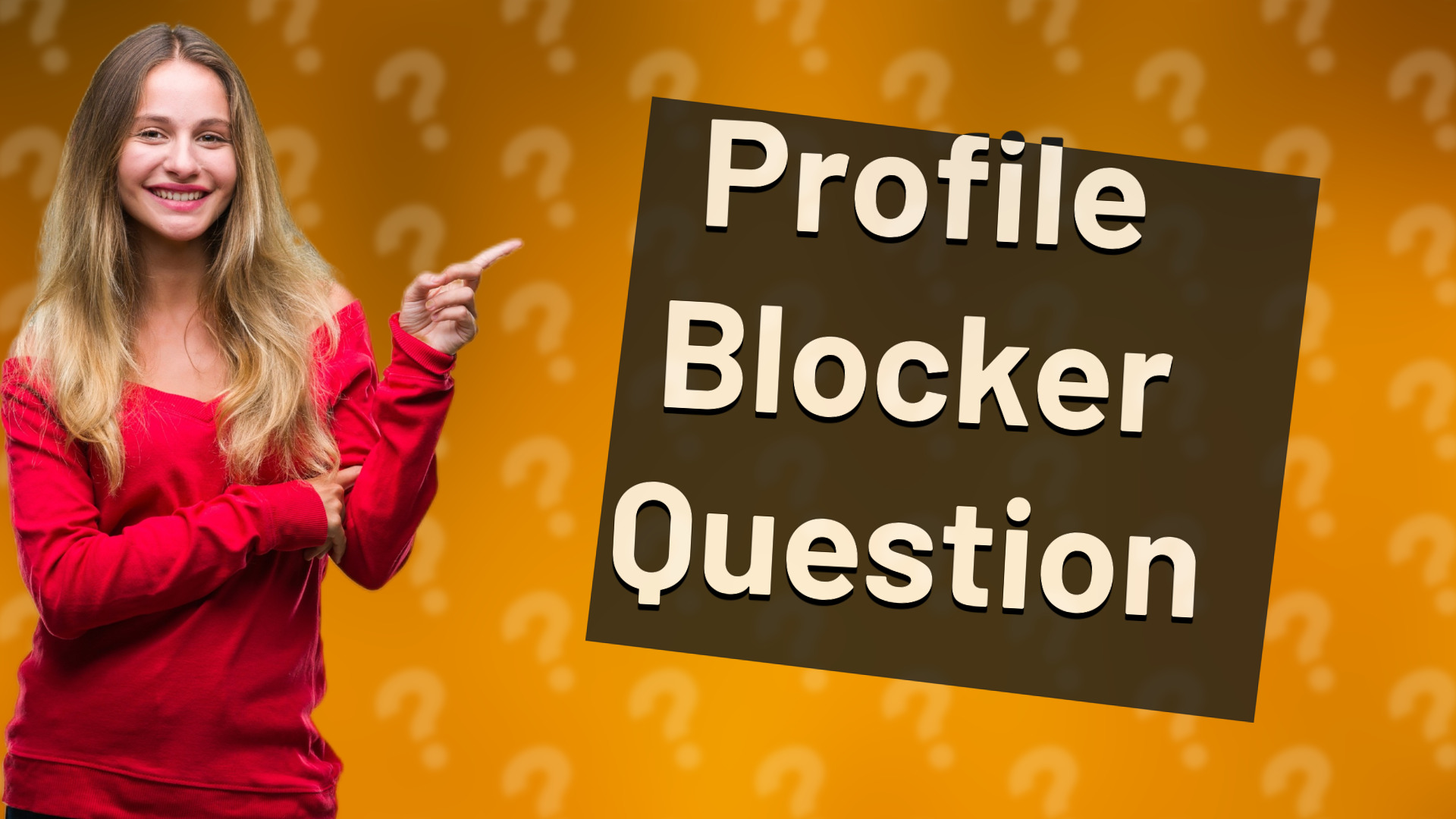 Profile Blocker Question