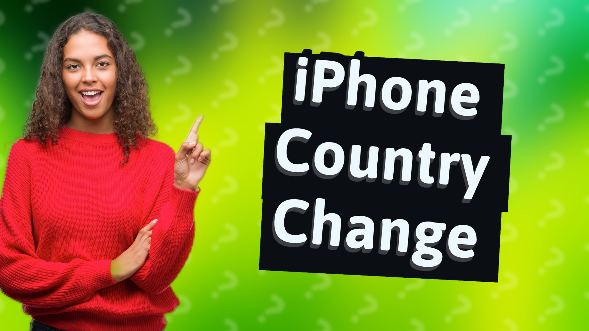 iPhone Country Change