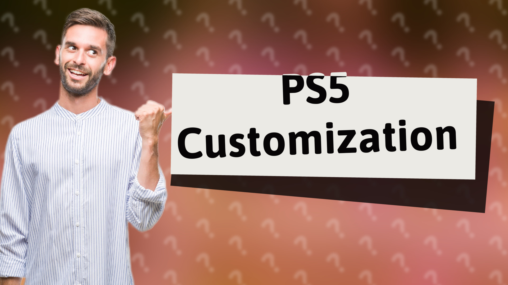 PS5 Customization