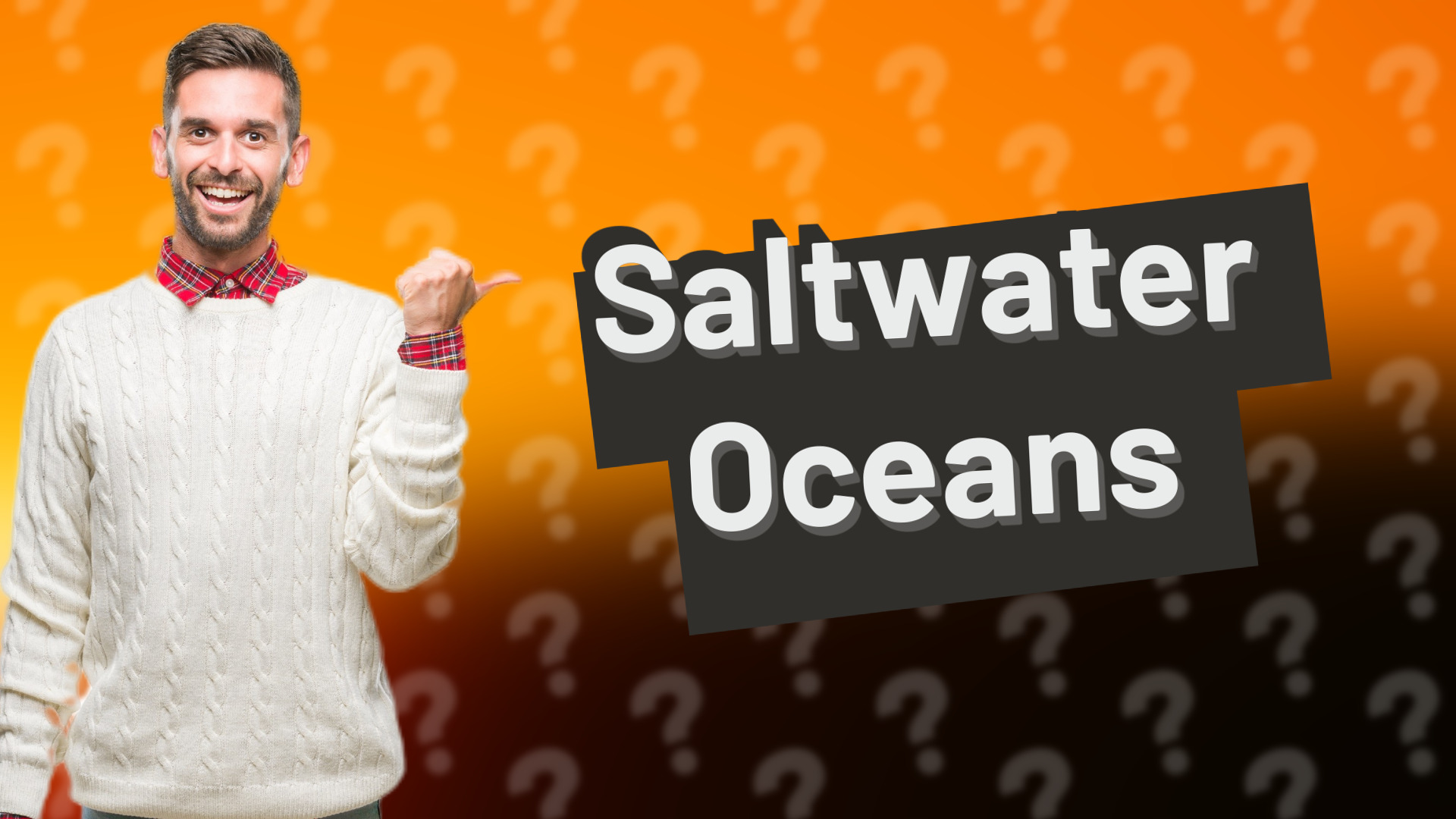 Saltwater Oceans