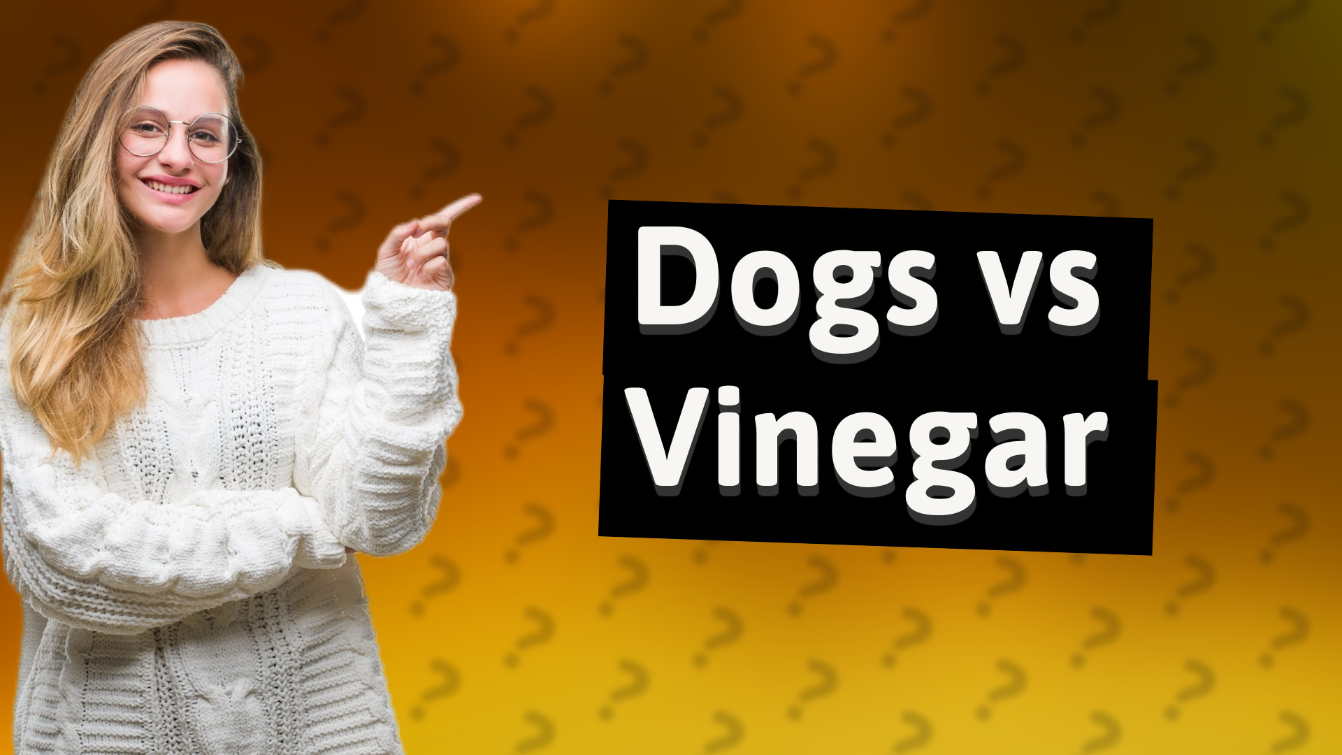 Dogs vs Vinegar