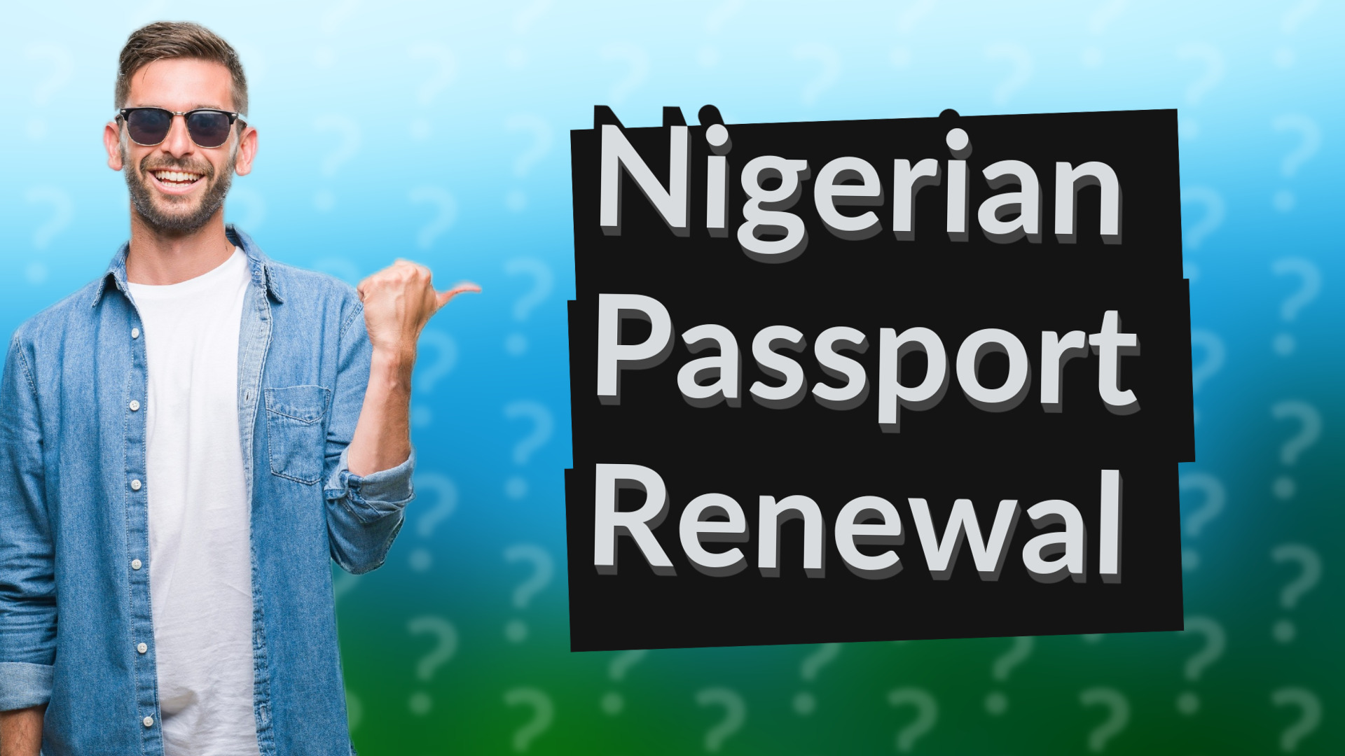 Nigerian Passport Renewal