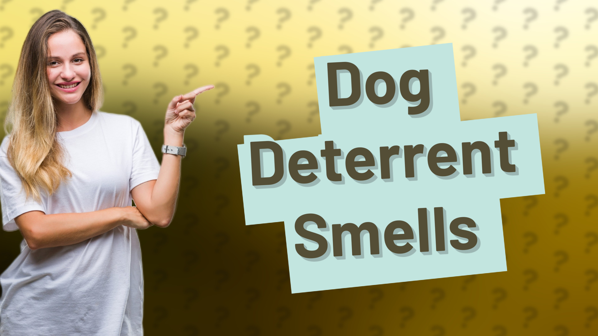 Dog Deterrent Smells