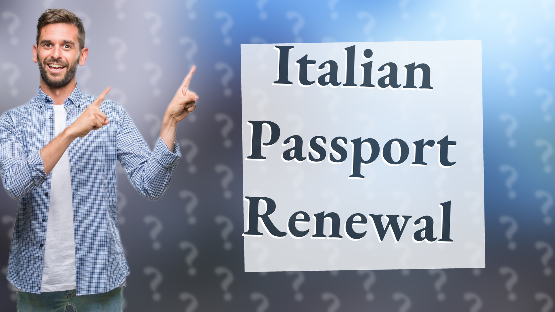 Italian Passport Renewal