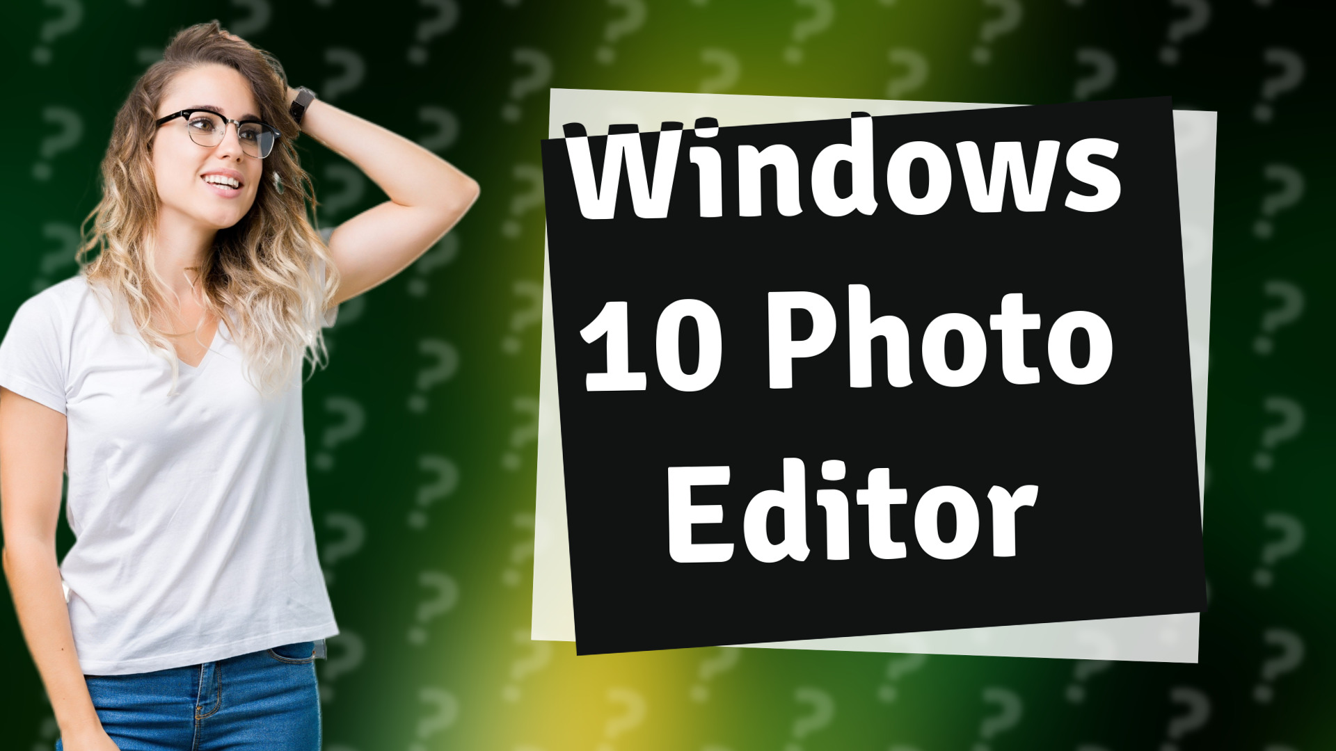 Windows 10 Photo Editor