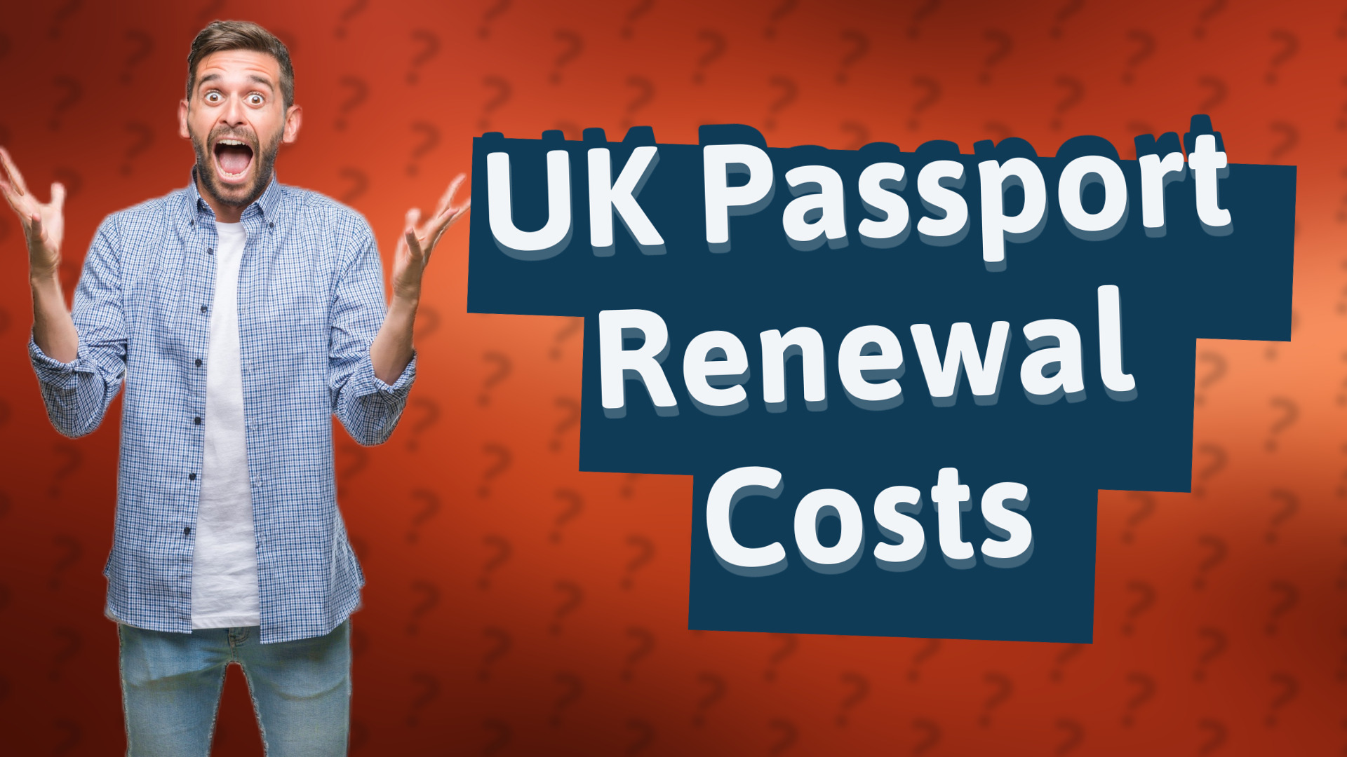 UK Passport Renewal Costs