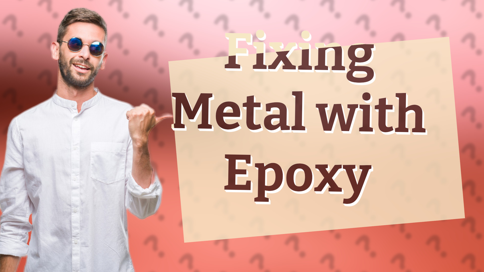 Fixing Metal with Epoxy