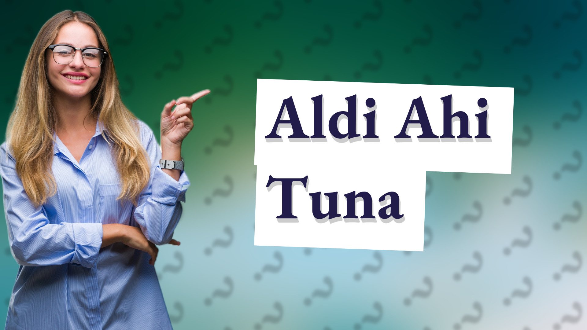 Aldi Ahi Tuna