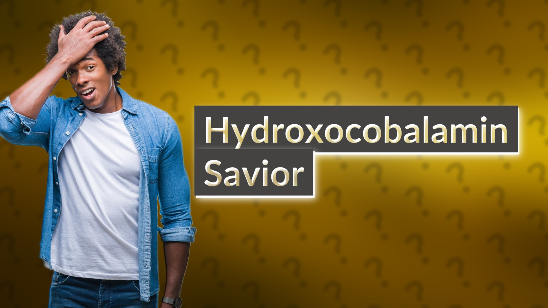 Hydroxocobalamin Savior