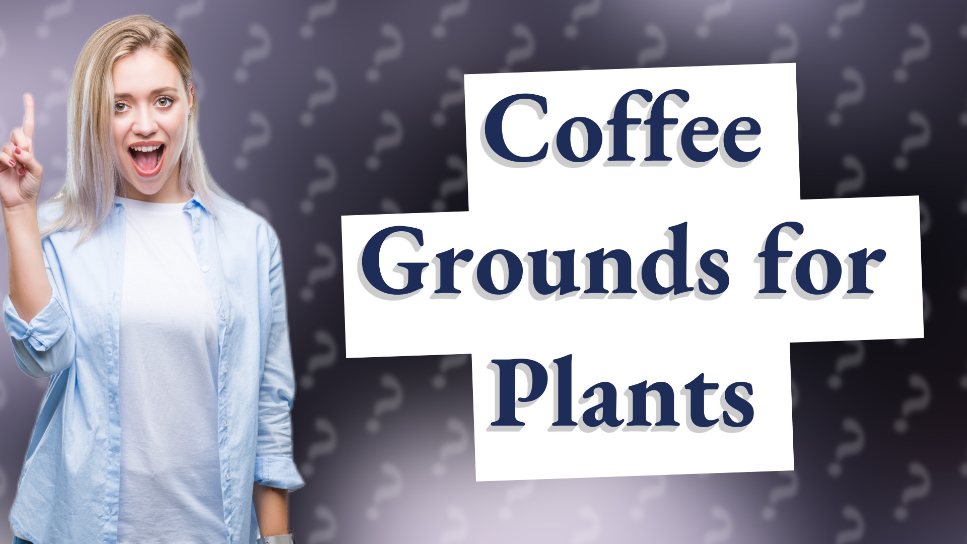 Coffee Grounds for Plants