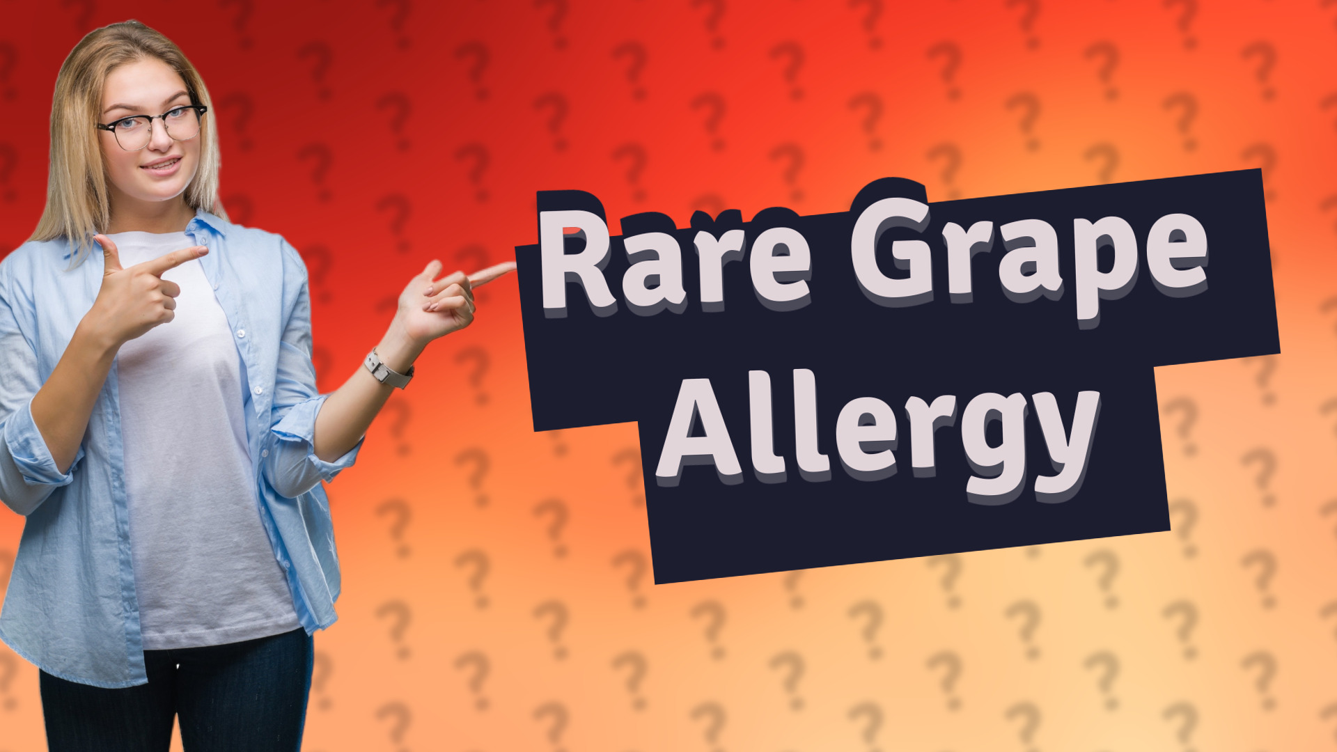 Rare Grape Allergy