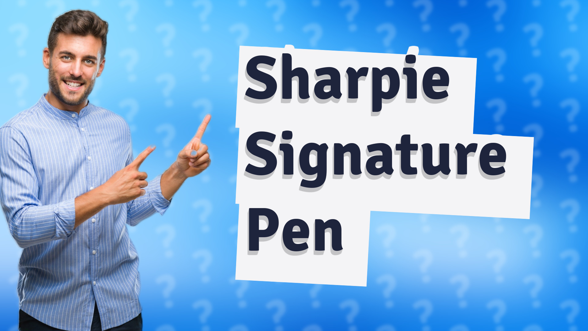 Sharpie Signature Pen