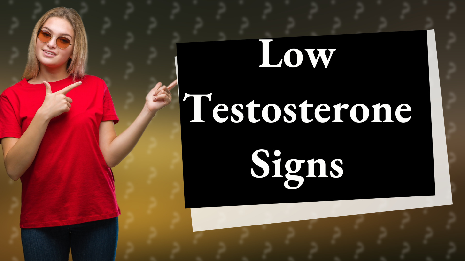 Low Testosterone Signs