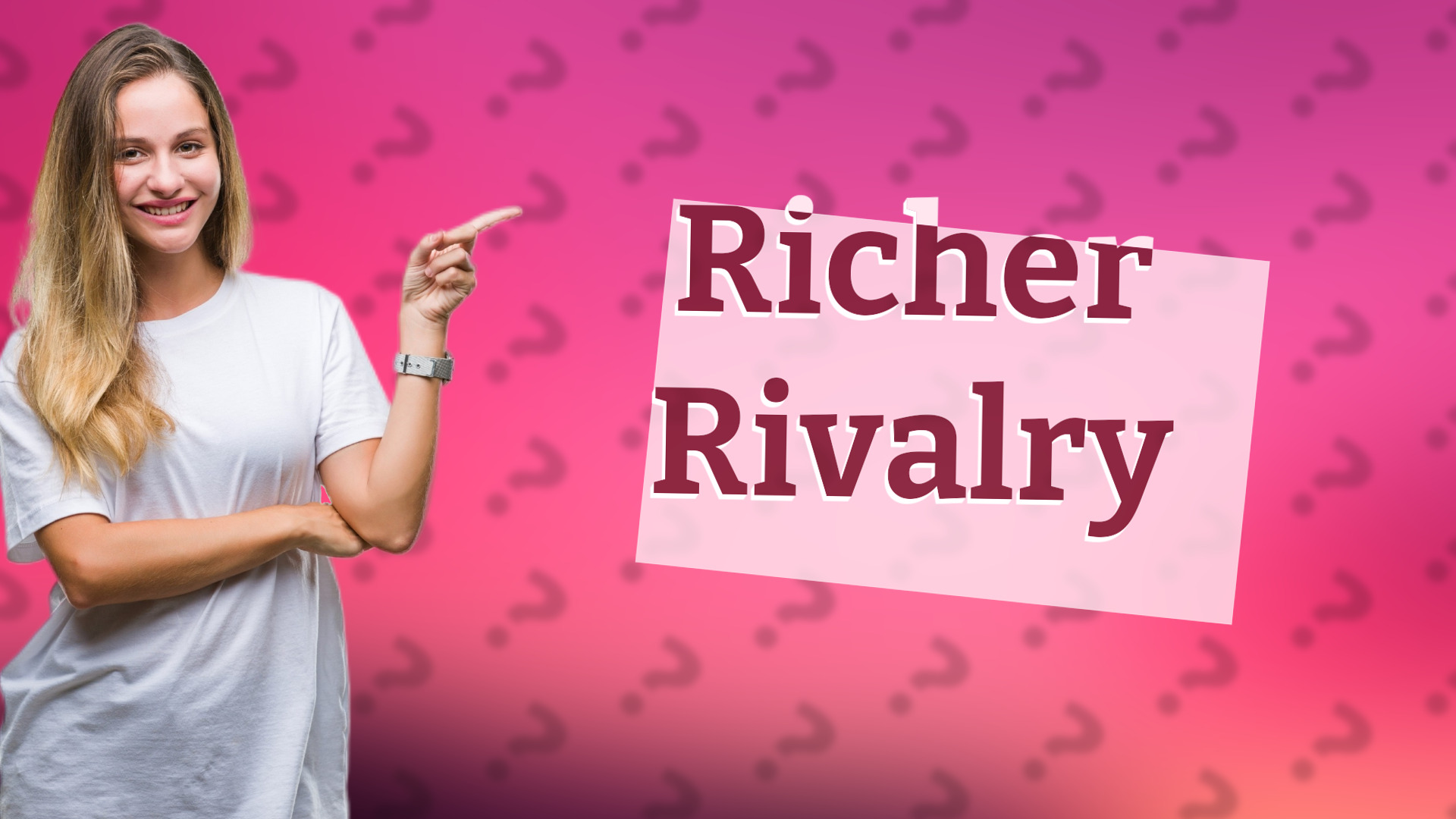 Richer Rivalry