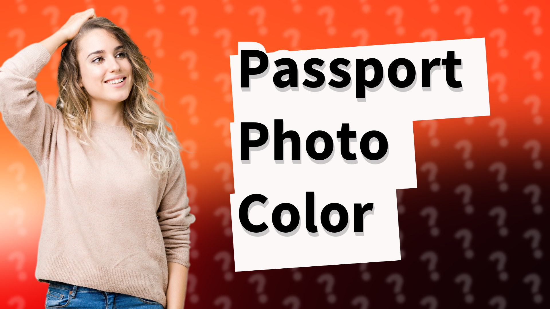 Passport Photo Color