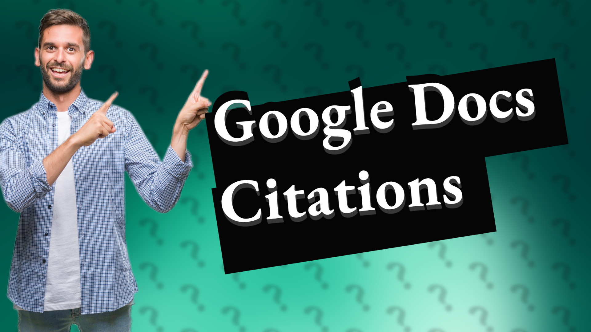Google Docs Citations