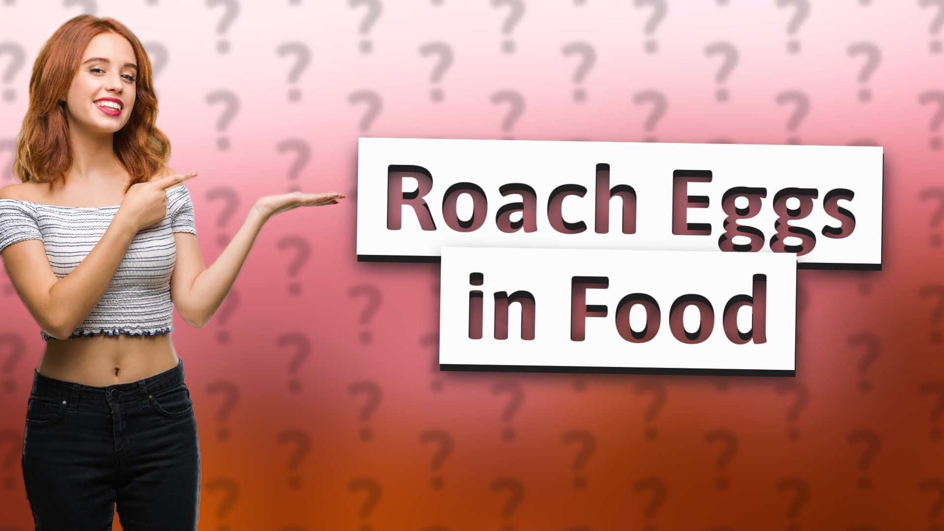 Roach Eggs in Food