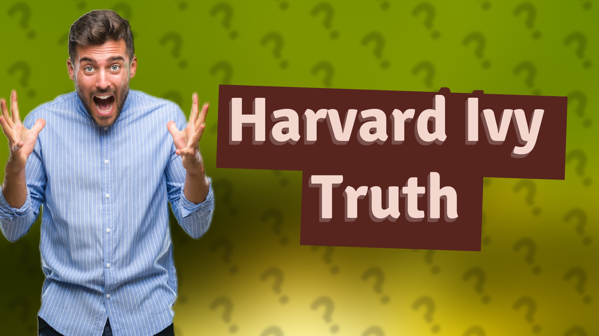 Harvard Ivy Truth