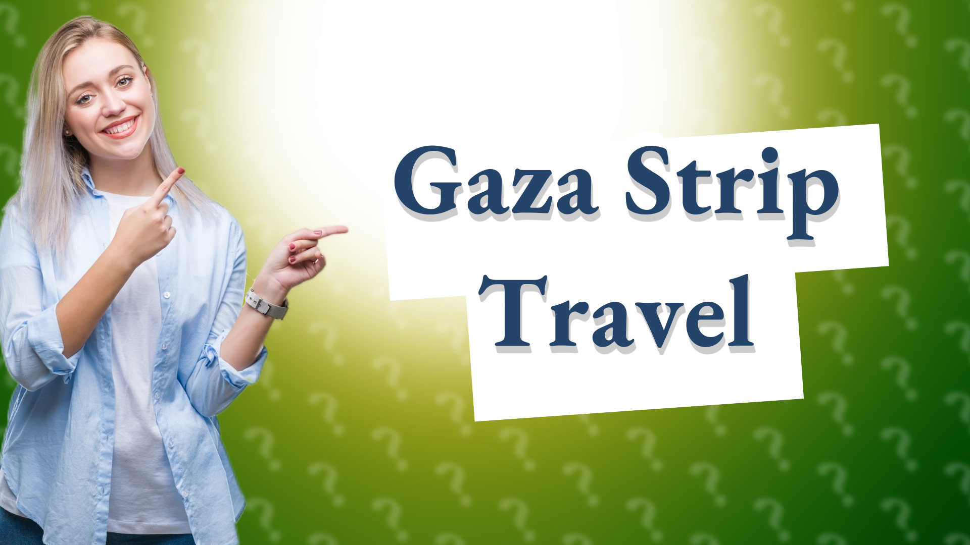 Gaza Strip Travel