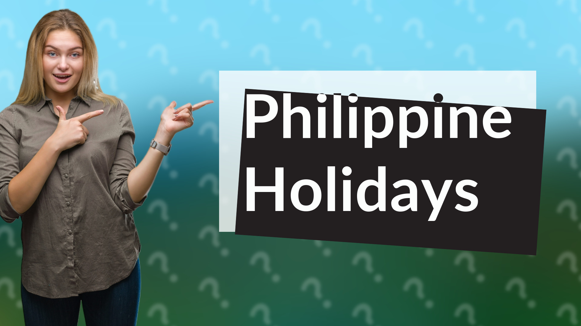 Philippine Holidays