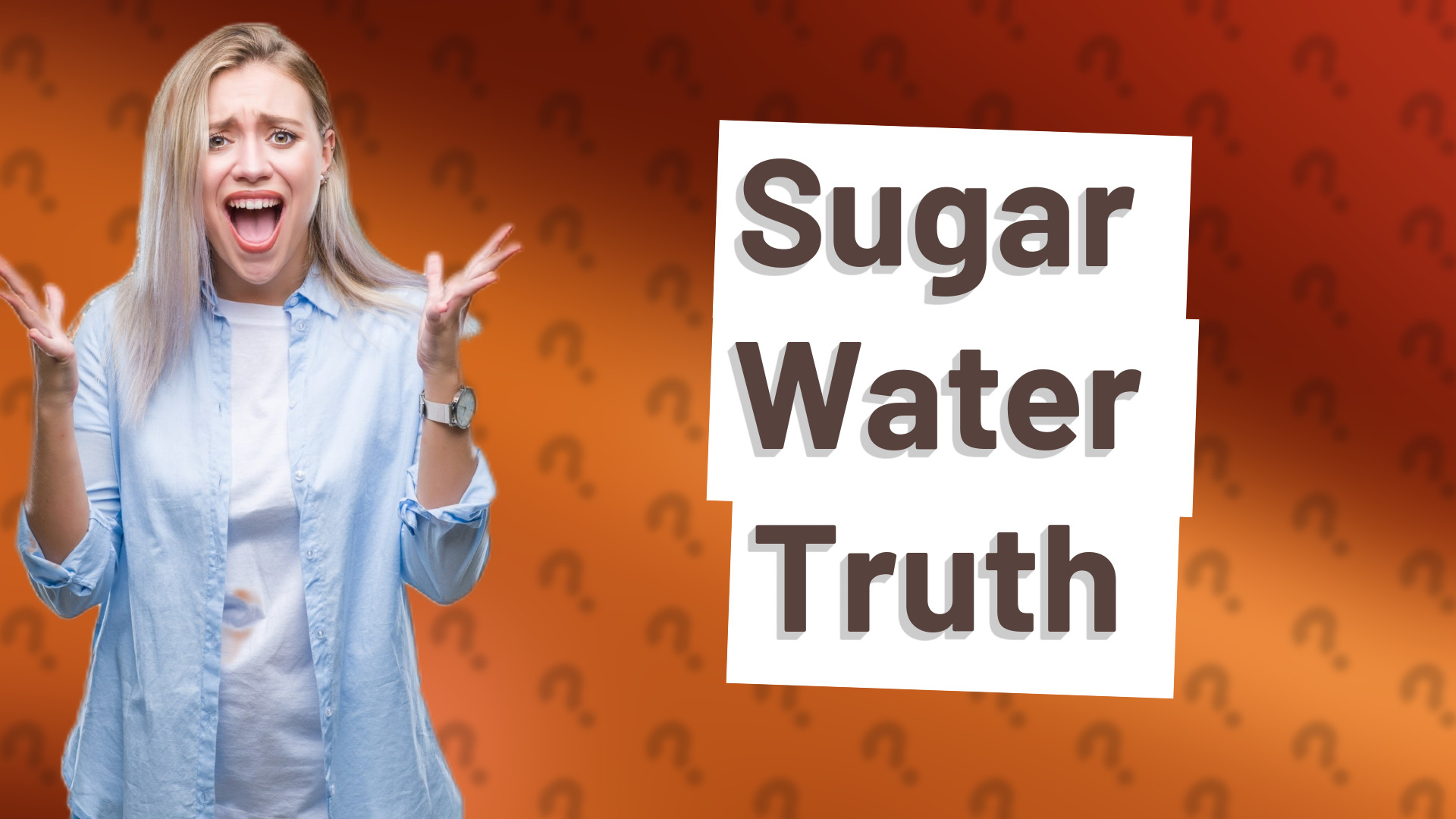 Sugar Water Truth