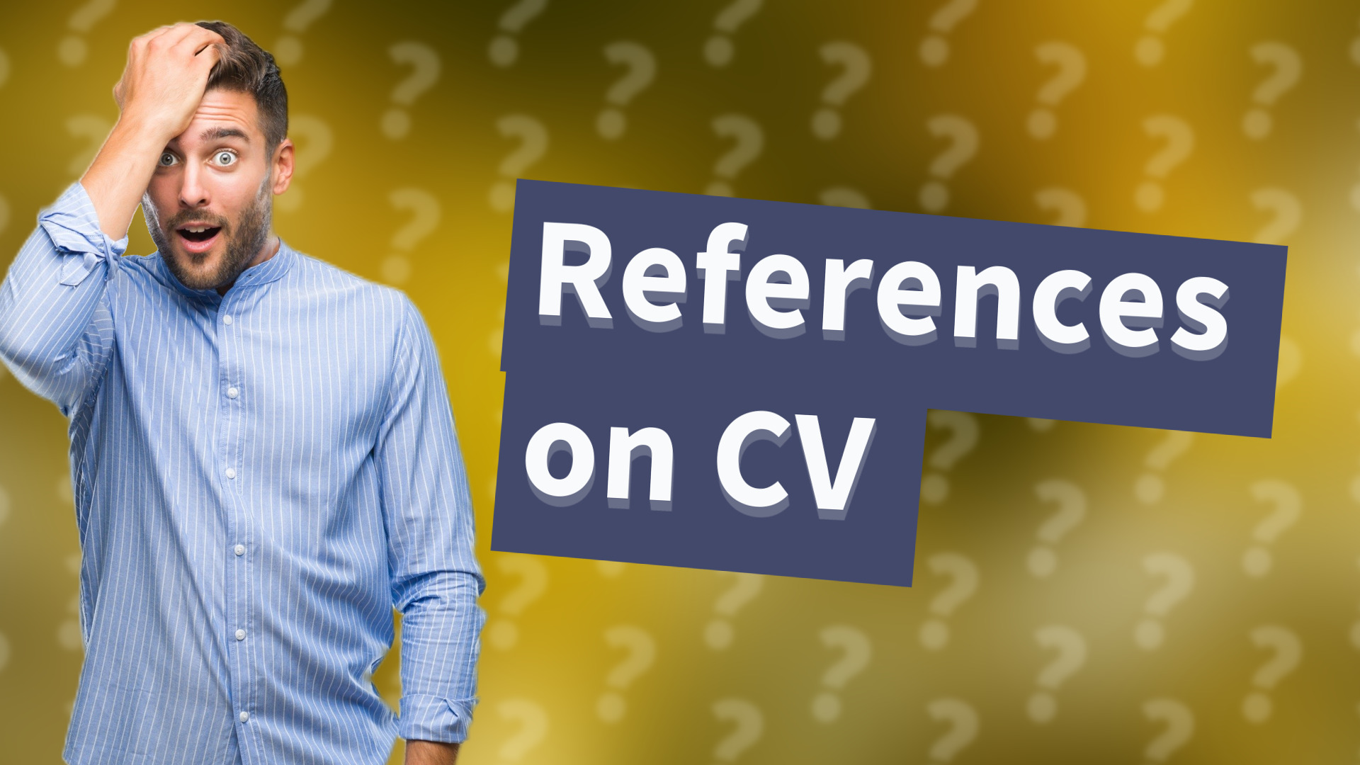 References on CV