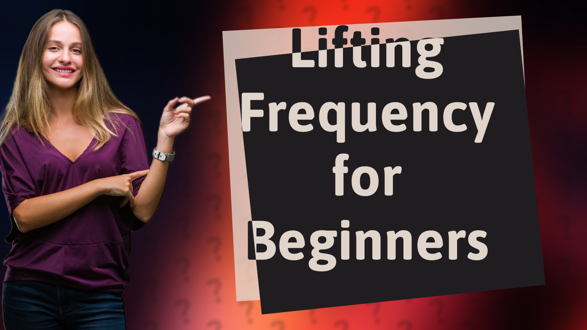 Lifting Frequency for Beginners