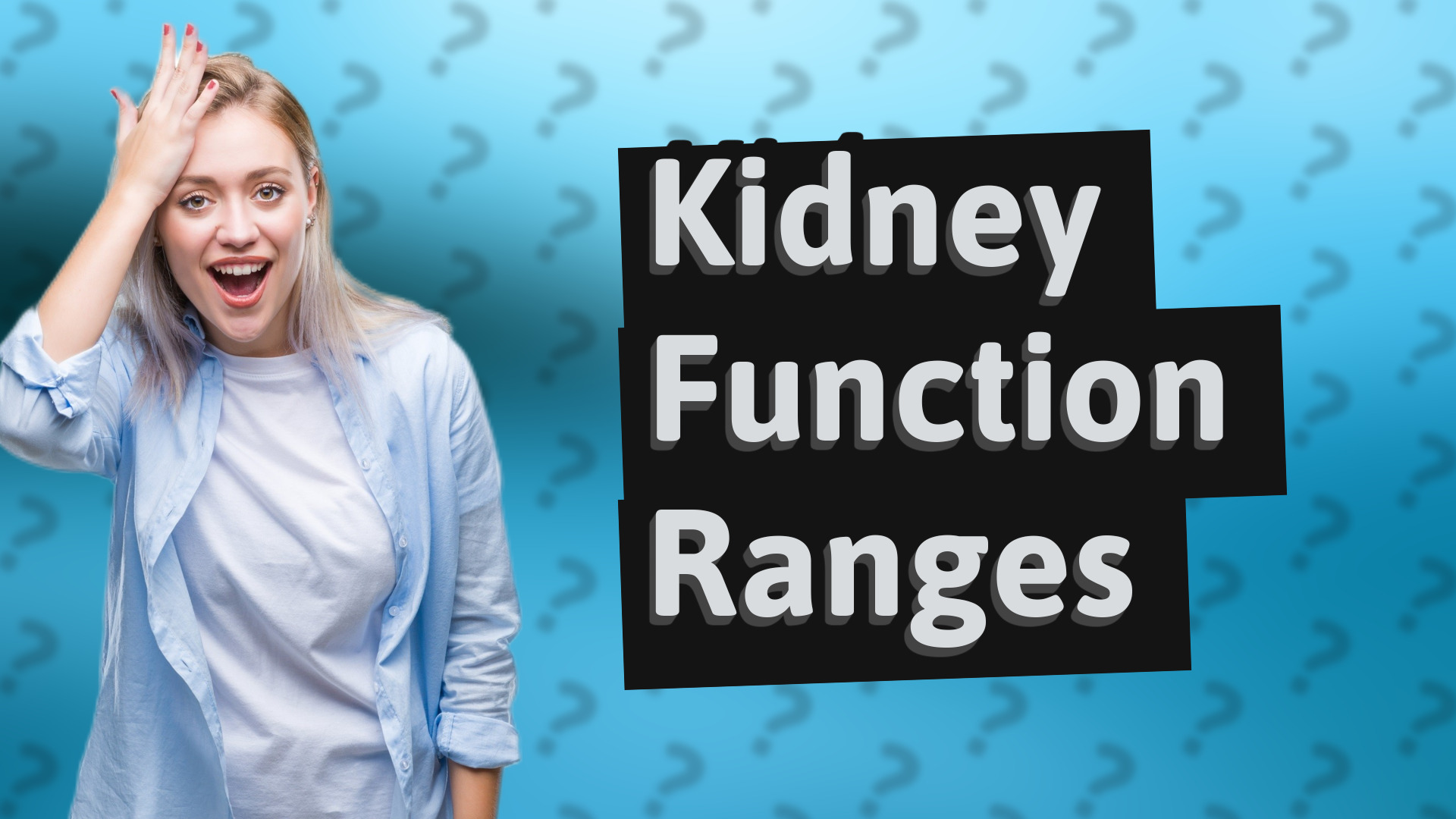 Kidney Function Ranges