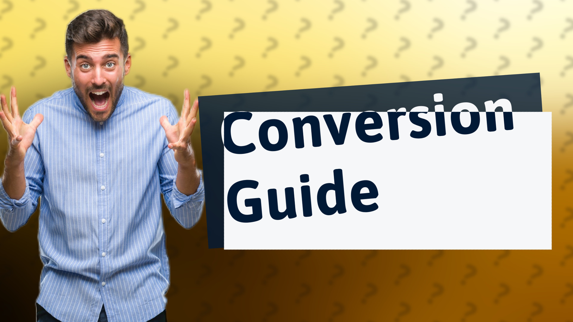 Conversion Guide