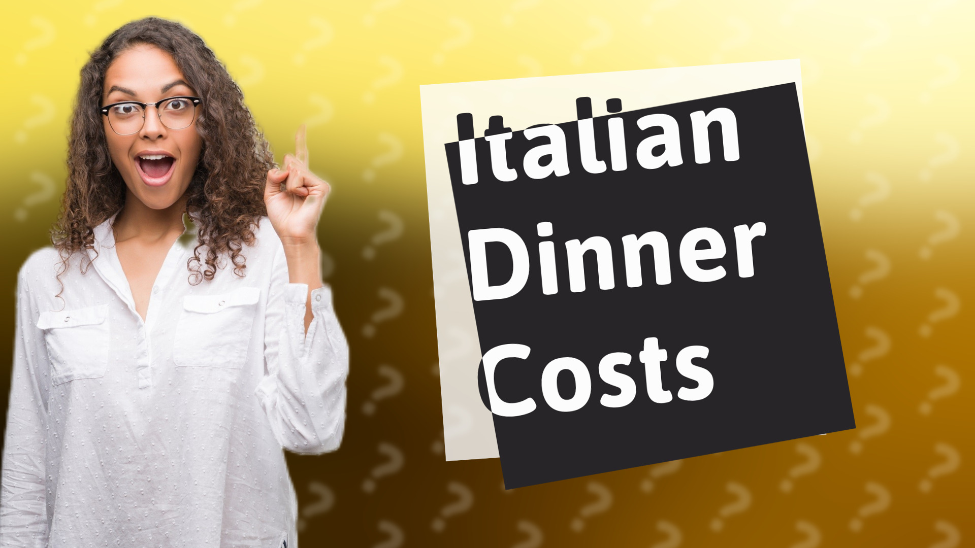 Italian Dinner Costs