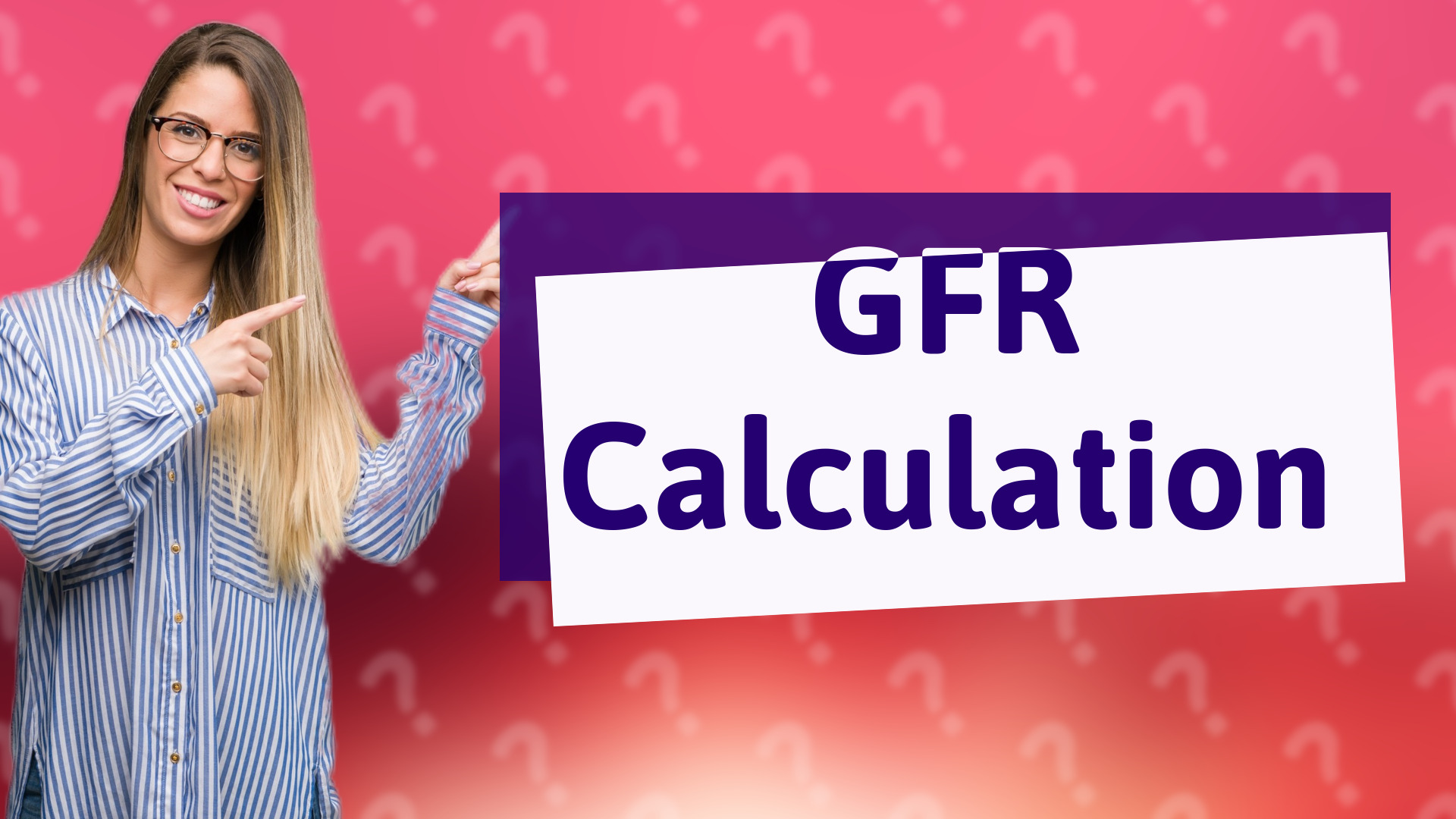 GFR Calculation